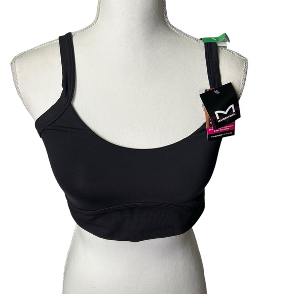 MAIDENFORM womens seamless crop tank pullover wirefree bra DM2315  NWT - Picture 7 of 8